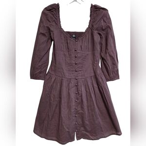 BDG Lydia Corset Fit And Flare Mini Dress Size Small